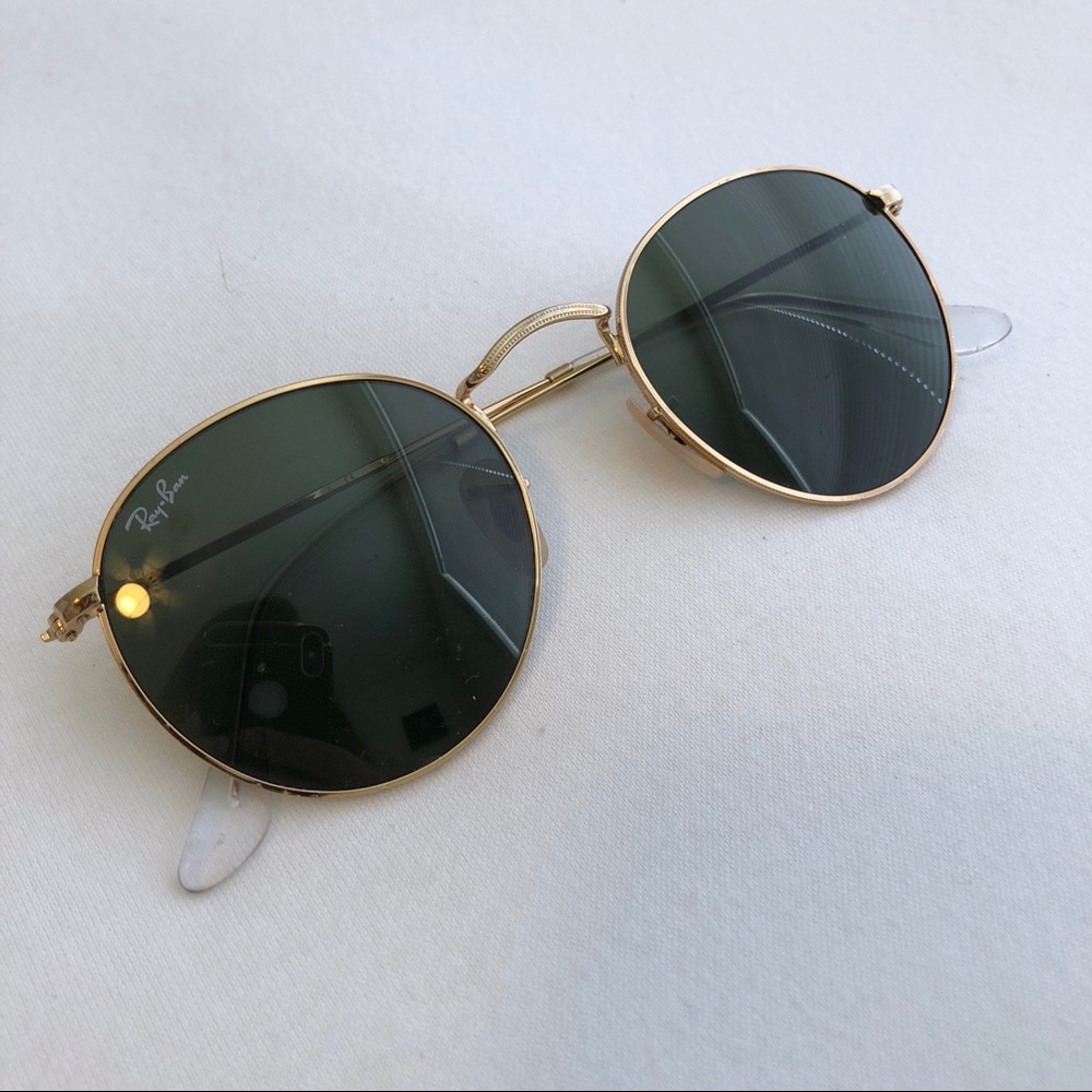 Round metal ray ban glasses